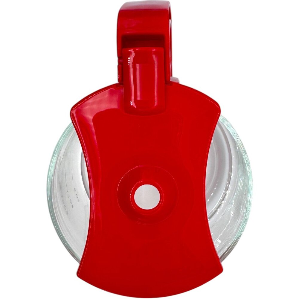 Red Mini Coffee Carafe Mug Holiday Gift Retro Cup 16oz Stocking Stuffer Festive - Picture 4 of 11